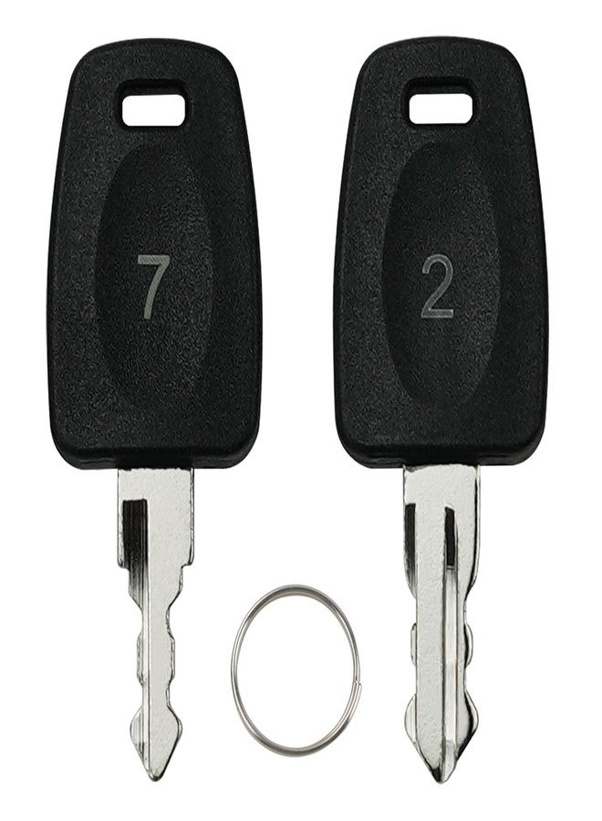 gradora Master Luggage Keys 002 007 Replacement for Bag Suitcase Luggage Lock - Image 1